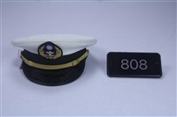 白色海軍大盤帽藏品圖，第1張