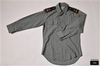 陸官生淺茶綠毛龍長袖便衣藏品圖，第1張