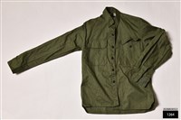 輕磅綠人布官兵野戰服上衣藏品圖，第1張