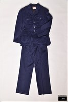 空軍天藍軋別釘長服上衣+長褲藏品圖，第1張