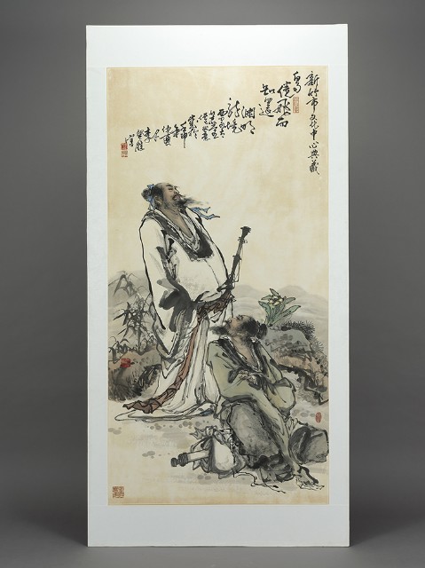 李登勝－高士圖的圖片
