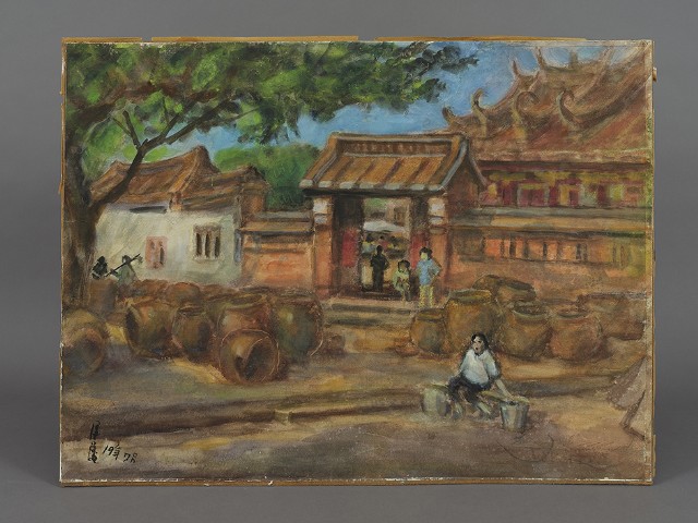 李澤藩－城隍廟前庭的圖片