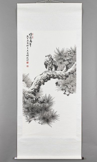 傅柏村－鷹雄姿萬年的圖片