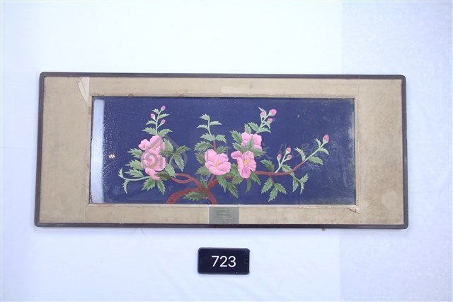 刺繡裱框藏品圖，第1張