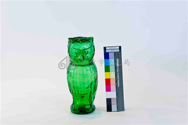 左羊-貓頭鷹瓶 藏品圖，第1張