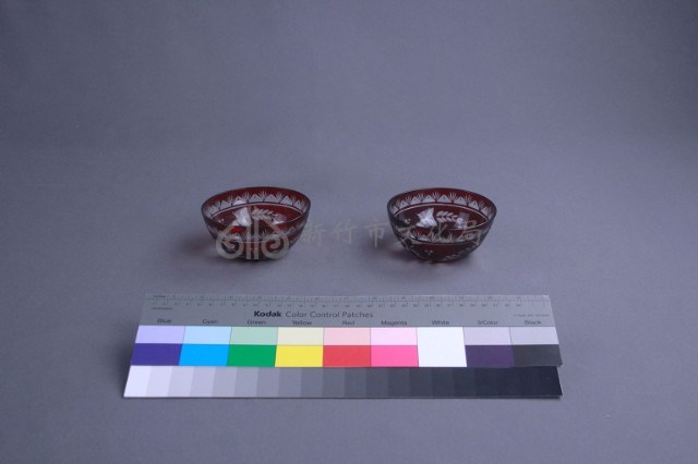 雙色雕花冰盌（二件）藏品圖，第4張