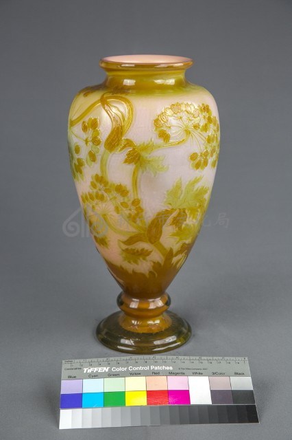 草花紋花器藏品圖，第4張