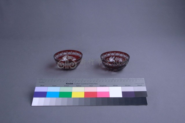 雙色雕花冰盌（二件）藏品圖，第2張