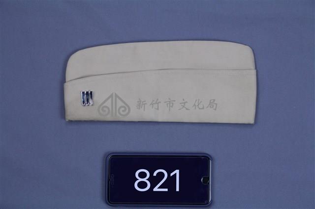 海官土黃色船型帽藏品圖，第1張