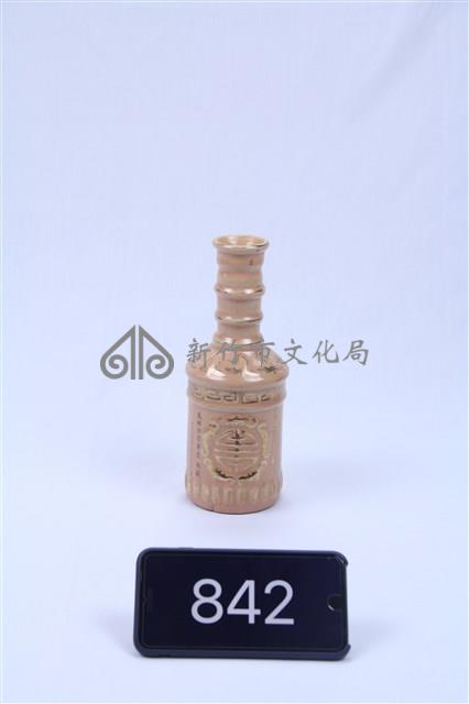 總統蔣公八秩晉八華誕紀念酒瓶藏品圖，第1張