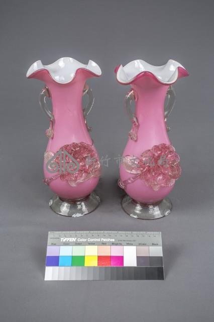 粉紅色牡丹花瓶藏品圖，第3張