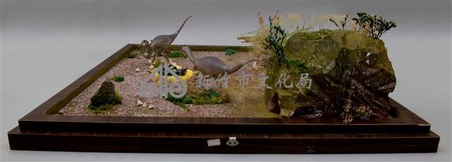 恐龍系列(2) a.劍龍 b.偷蛋龍藏品圖，第3張