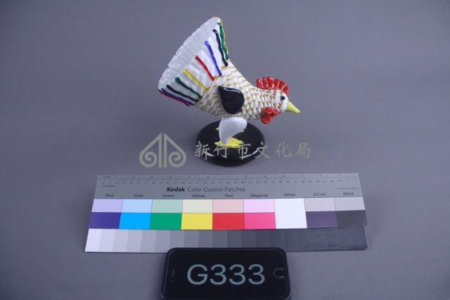 Animali da cortile來自庭園的動物－公雞藏品圖，第1張