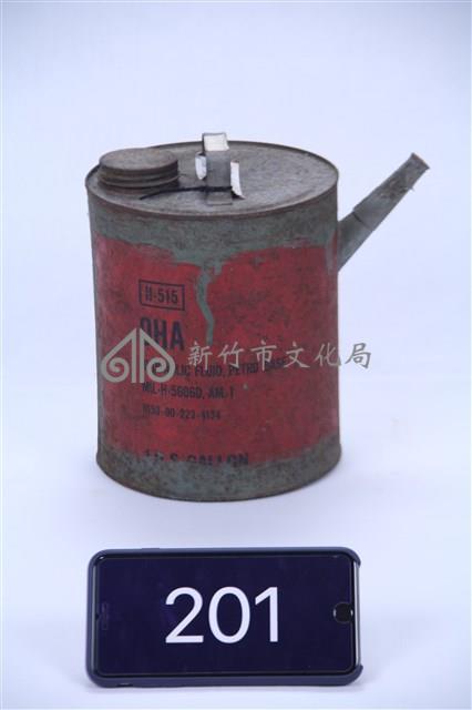 紅色小油桶(有漏嘴)藏品圖，第1張