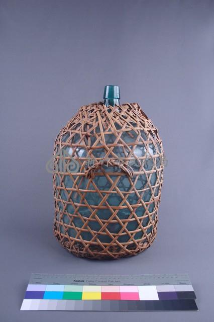籐編飾蒸餾水瓶藏品圖，第4張