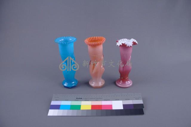手把式花瓶（三件）藏品圖，第4張