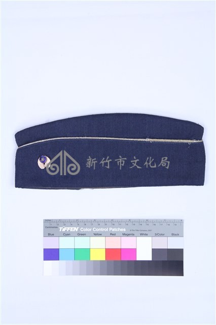天藍船型帽藏品圖，第2張