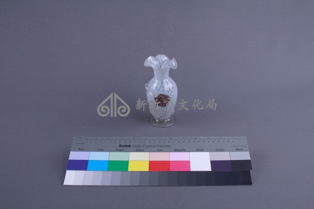 霧點牡丹花瓶藏品圖，第2張