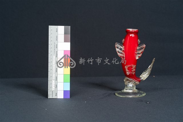 紅色魚式花瓶藏品圖，第5張