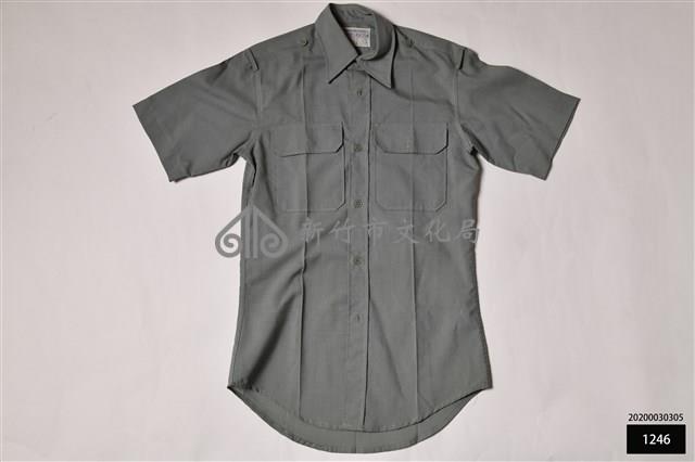 陸官生淺茶綠毛龍長袖便衣藏品圖，第1張