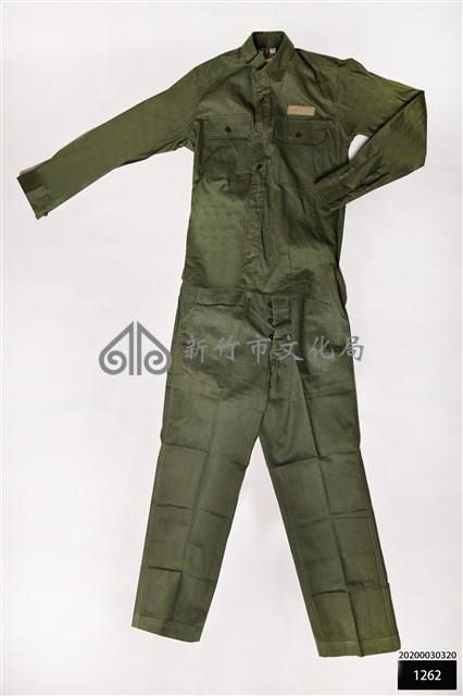 輕磅綠人布官兵野戰服上衣+長褲藏品圖，第1張