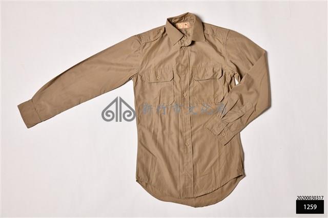卡其長袖上衣藏品圖，第1張