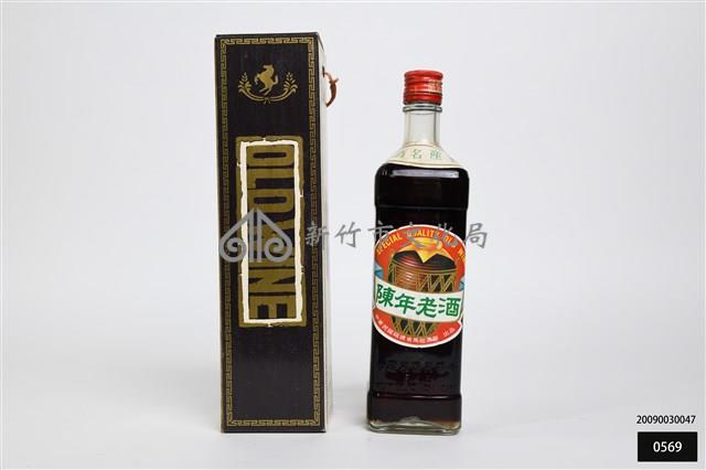 陳年老酒酒瓶藏品圖，第1張