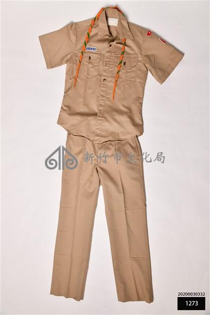 中國童子軍服乙式及褲      ＋領巾藏品圖，第1張