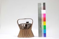 竹編火籠藏品圖，第1張