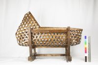 竹製搖籃藏品圖，第1張