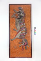 橘地彩獅繡旗藏品圖，第1張