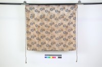 紅綢地鑲紫邊盤金彩繡麒麟紋桌圍藏品圖，第2張