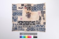 平埔族繡花樣布片藏品圖，第1張