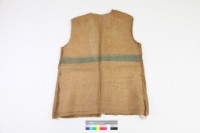 麻布製無袖背心藏品圖，第2張