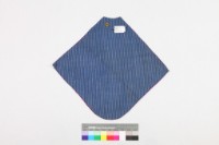 桃紅緞地彩繡人物花卉紋肚兜藏品圖，第2張