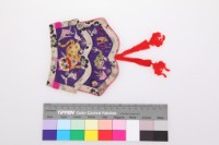 紫地彩繡動物紋雙面荷包藏品圖，第2張