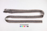 麻織黑紋腰帶藏品圖，第1張