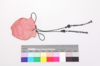 盤金繡香袋藏品圖，第2張