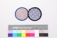 繡花粉撲藏品圖，第1張