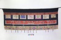 黑地彩繡雙龍戲珠神帳藏品圖，第1張