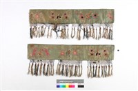 淺藍絹地花卉昆蟲紋宮燈圍罩-1藏品圖，第2張