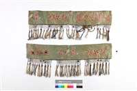 淺藍絹地花卉昆蟲紋宮燈圍罩-2藏品圖，第1張