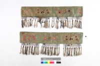 淺藍絹地花卉昆蟲紋宮燈圍罩藏品圖，第2張