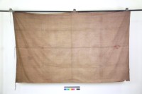 紅地盤金繡壽字屏藏品圖，第2張