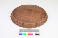 籐編圓形盤 藏品圖，第2張