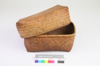 四方形籐籃藏品圖，第1張