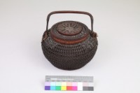 籐編提籃藏品圖，第13張