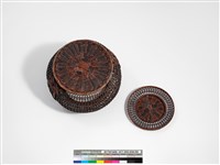 籐編提籃藏品圖，第8張