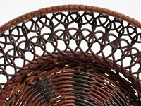 籐編提籃藏品圖，第11張