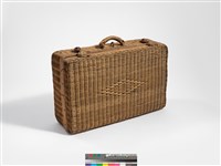 籐編手提箱藏品圖，第2張